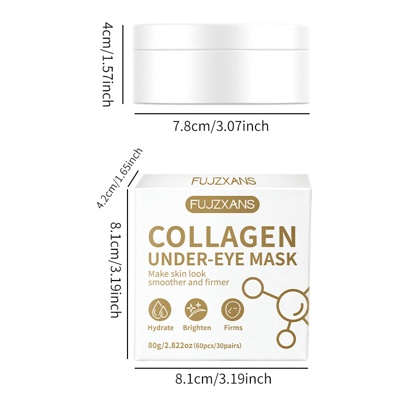 Bio-Collagen Eye Mask 60 Patch - Sheet Mask Collagen ulasan dan harga