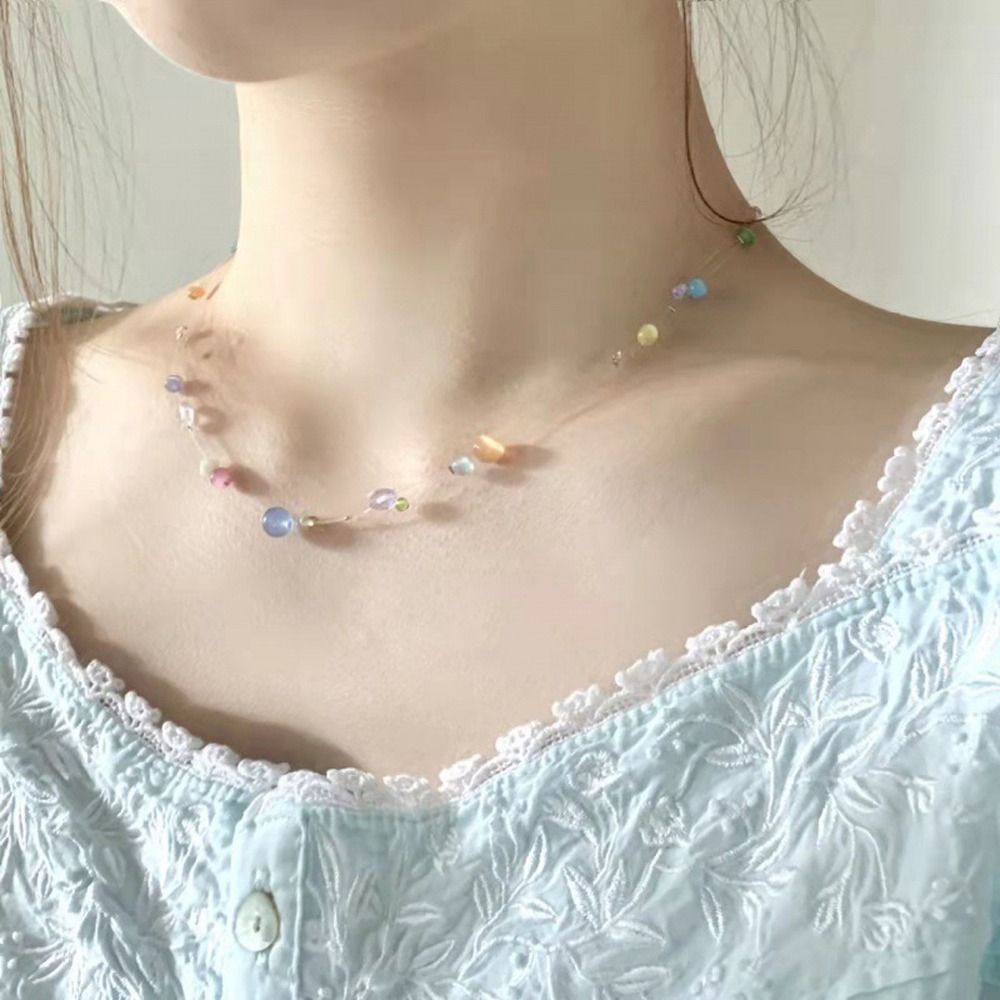 Sweet Alloy Korean Style Neckl - Korean Lifestyle Aesthetic ulasan dan harga