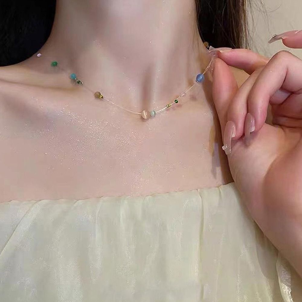 Trendy Alloy Korean Style Neck - Korean Lifestyle Aesthetic ulasan dan harga