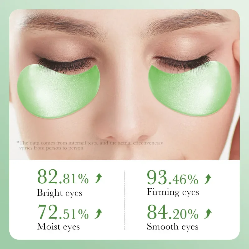 60pcs Aloe Vera Collagen Eye M - Sheet Mask Collagen ulasan dan harga