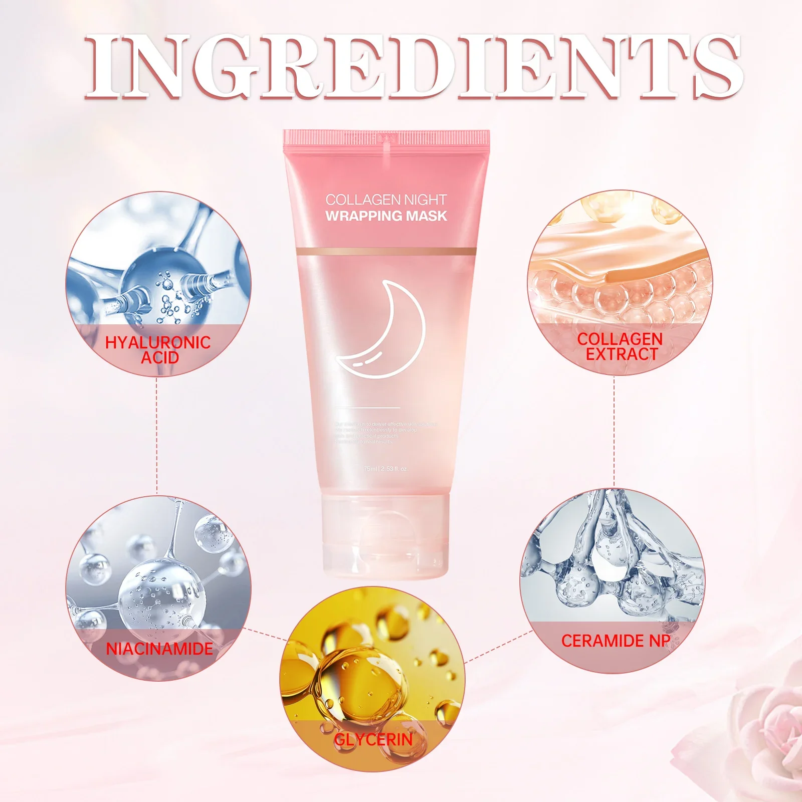 Collagen Night Wrapping Mask 7 - Sleeping Pack Overnight ulasan dan harga