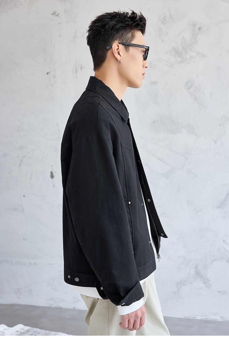 Mens Jacket Coat Korean City U - Korean Men Lifestyle ulasan dan harga