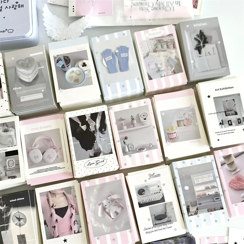 30Pcs Korean Ins Chic Girlish  - Korean Lifestyle Aesthetic ulasan dan harga