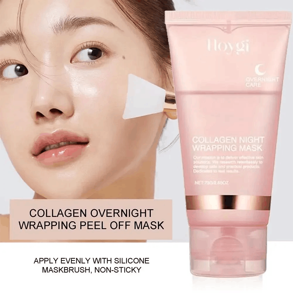 Deep Collagen Mask Peel Off Ma - Sleeping Pack Overnight ulasan dan harga