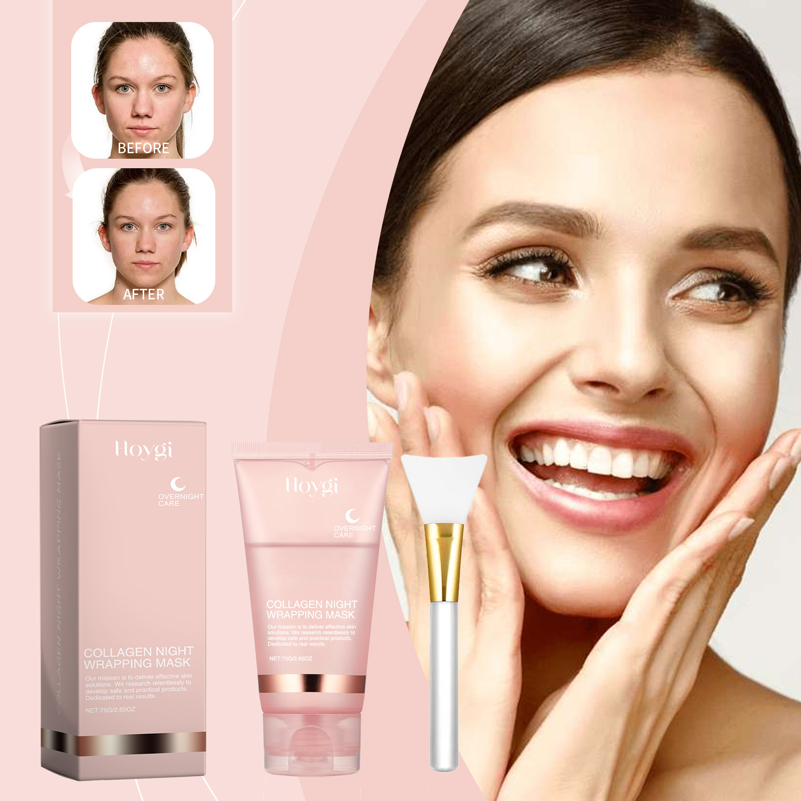 Deep Collagen Mask Peel Off Ma - Sleeping Pack Overnight ulasan dan harga