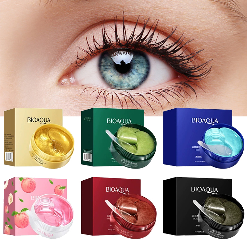 60pcs BIOAQUA Crystal Collagen - Sheet Mask Collagen ulasan dan harga