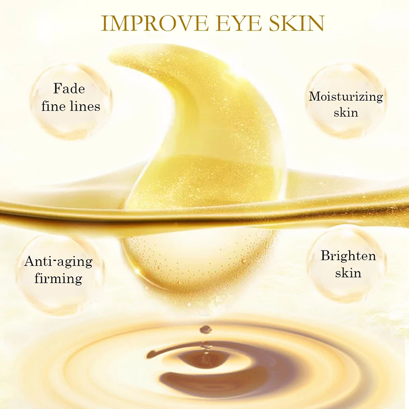 5/10/20/30 Pairs Crystal Gold  - Sheet Mask Collagen ulasan dan harga