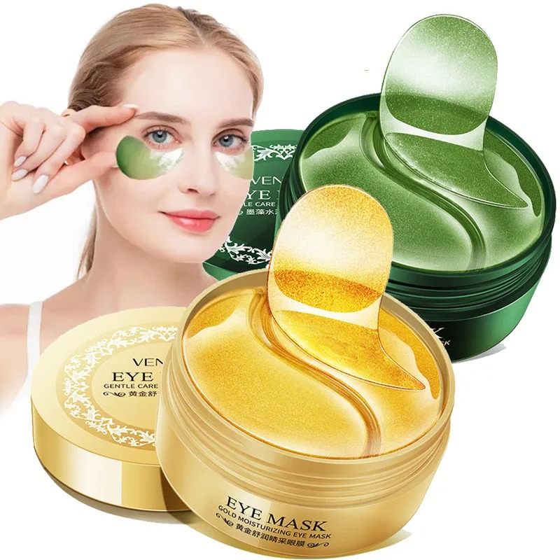 60Pcs/Box Seaweed Gold Collage - Sheet Mask Collagen ulasan dan harga