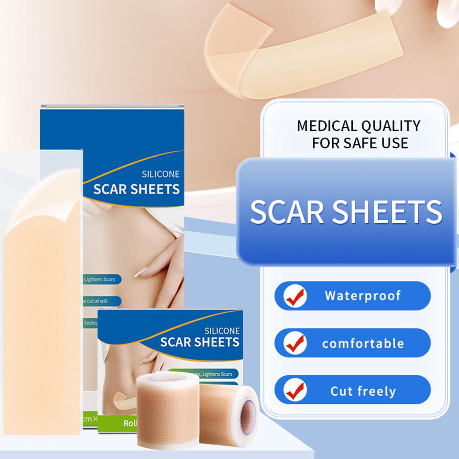 1 Roll Silicone Scar Sheets 4c - Sheet Mask Collagen ulasan dan harga
